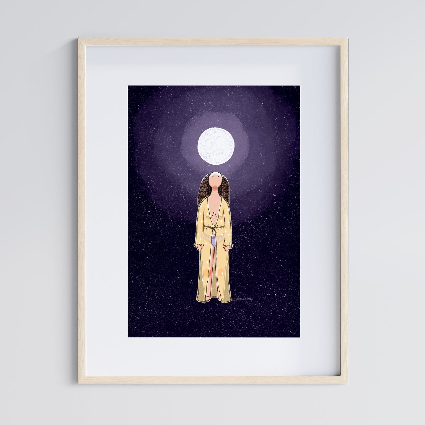 Connecting with the moon