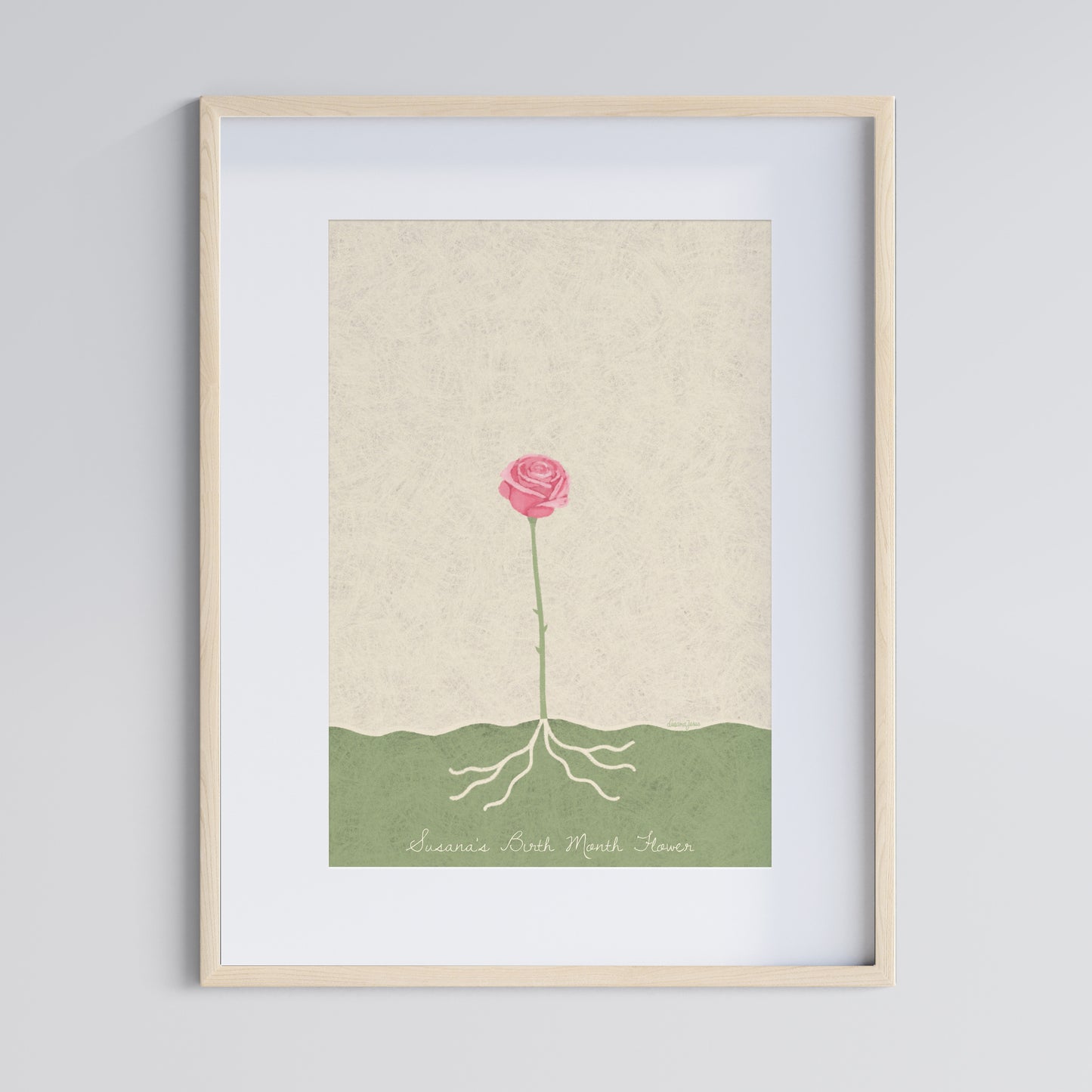 June Birth Flower - Rose