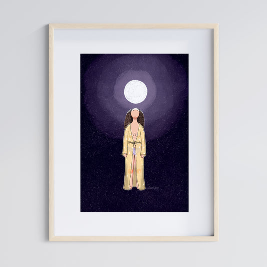 Connecting with the moon